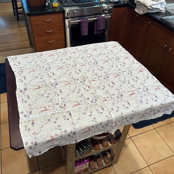 Aden + Anais "Once Upon A Time" Lightweight Muslin Blanket - 100% Organic Cotton - Picture 4 of 4